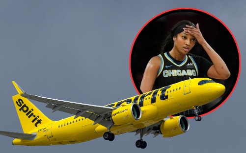 Spirit Airlines Flight Delayed by Angel Reese Bathroom Mishap