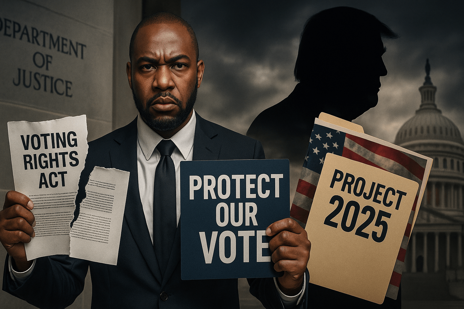 Civil Rights Attorney Warns: Trump’s DOJ Overhaul Is Direct Threat to Black Voting Rights